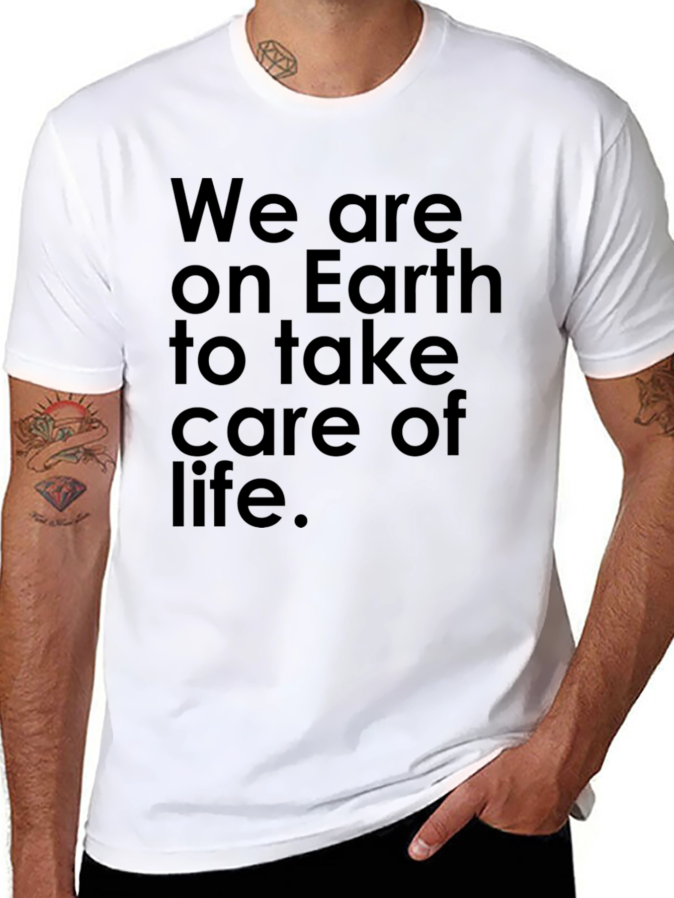 Inspirational Earth Care T-Shirt