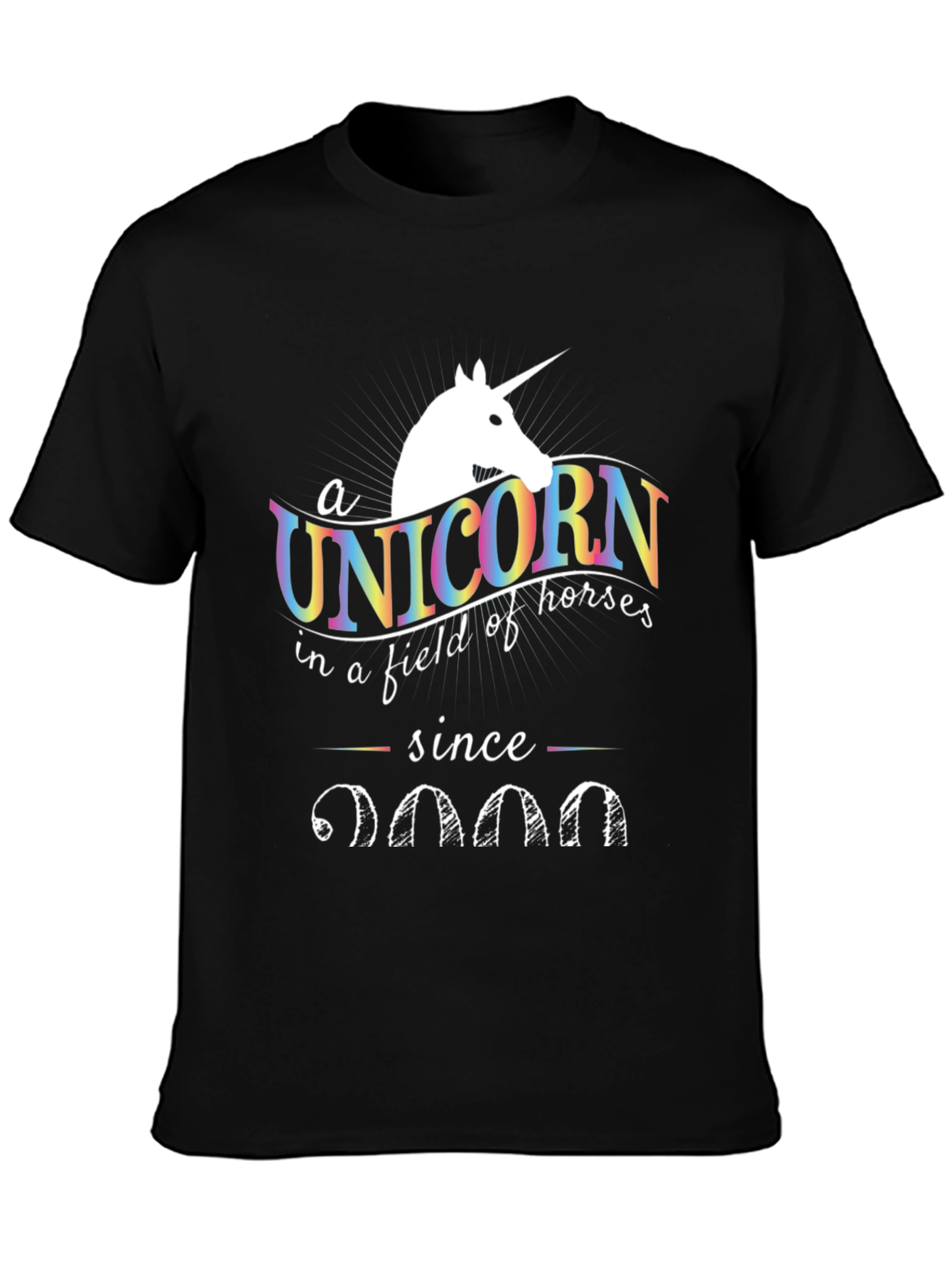 Unicorn Since Year T-Shirt