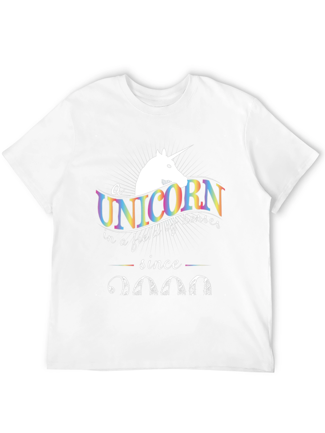 Unicorn Since Year T-Shirt