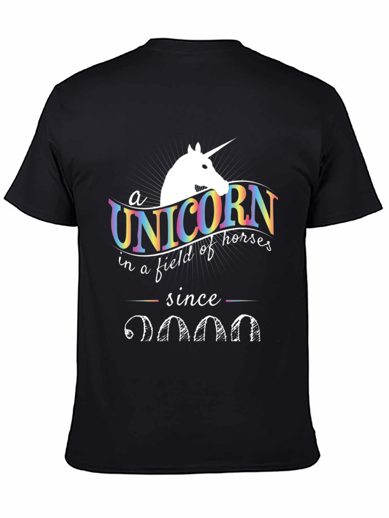 Unicorn Since Year T-Shirt