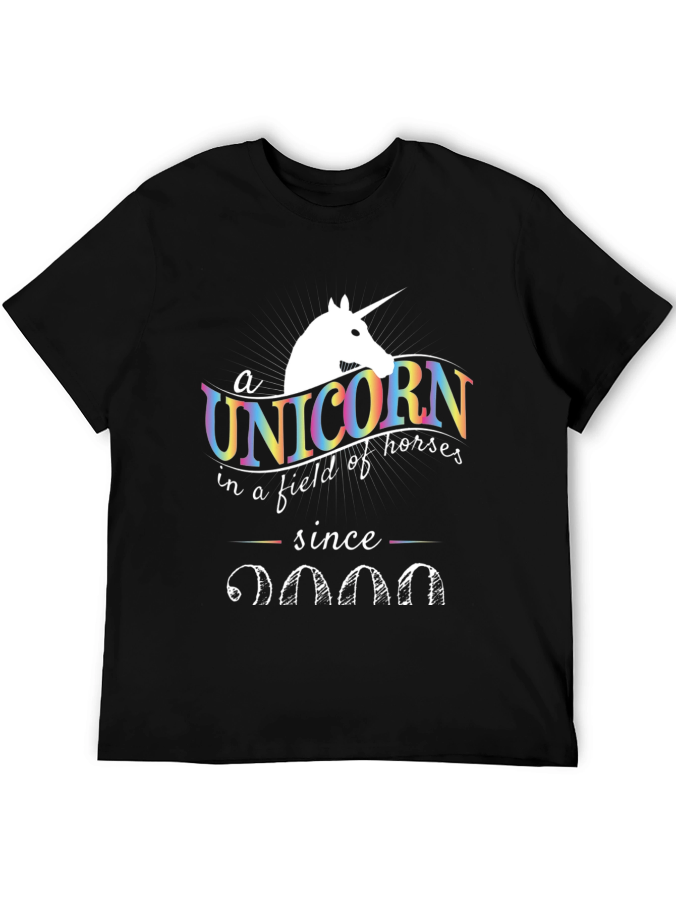Unicorn Since Year T-Shirt