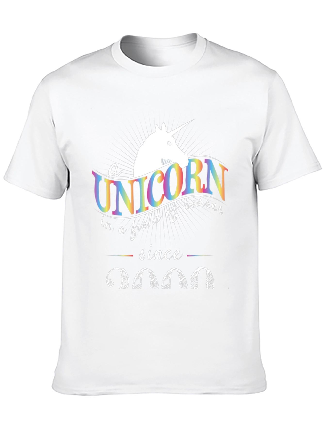Unicorn Since Year T-Shirt