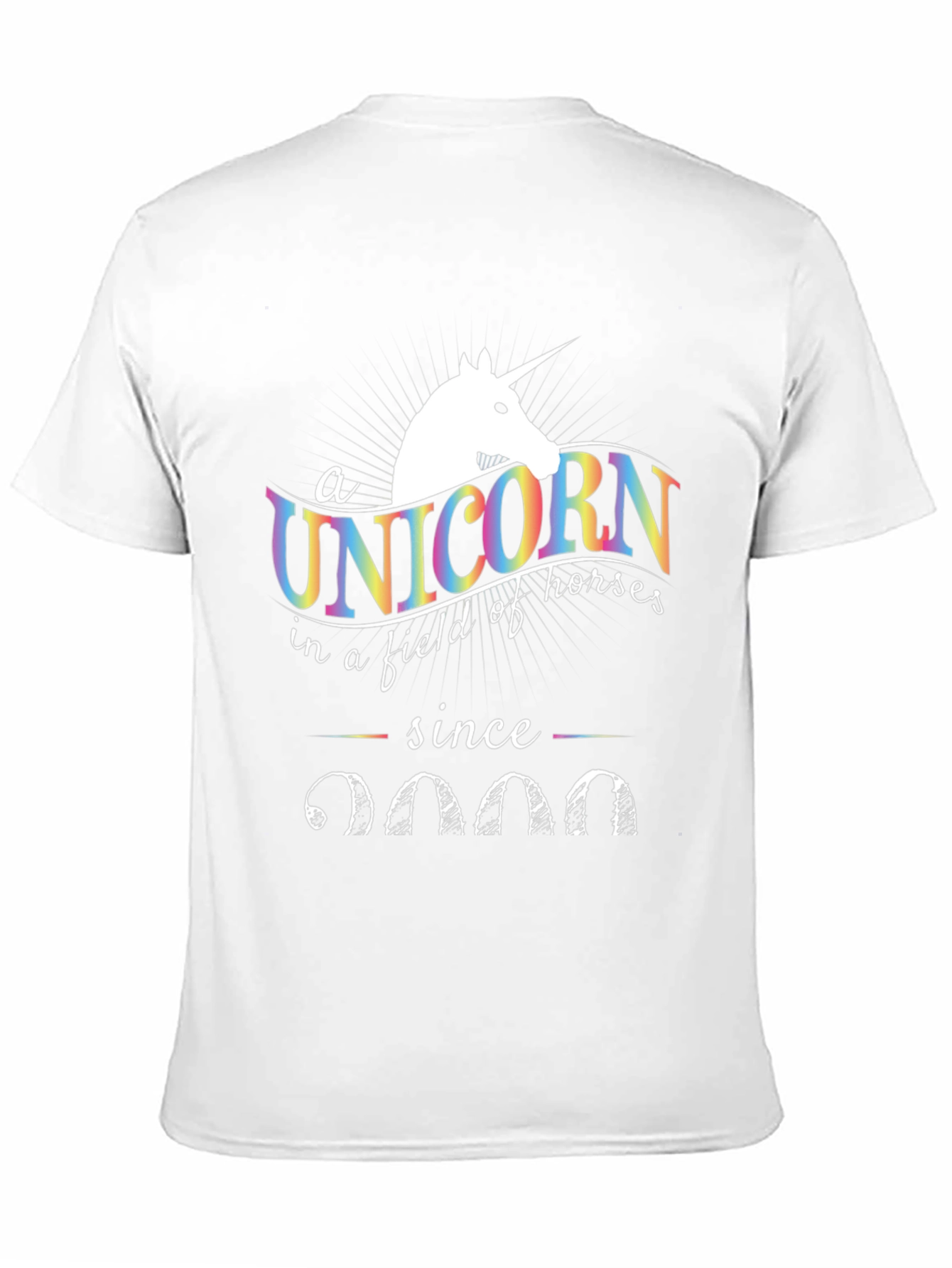 Unicorn Since Year T-Shirt