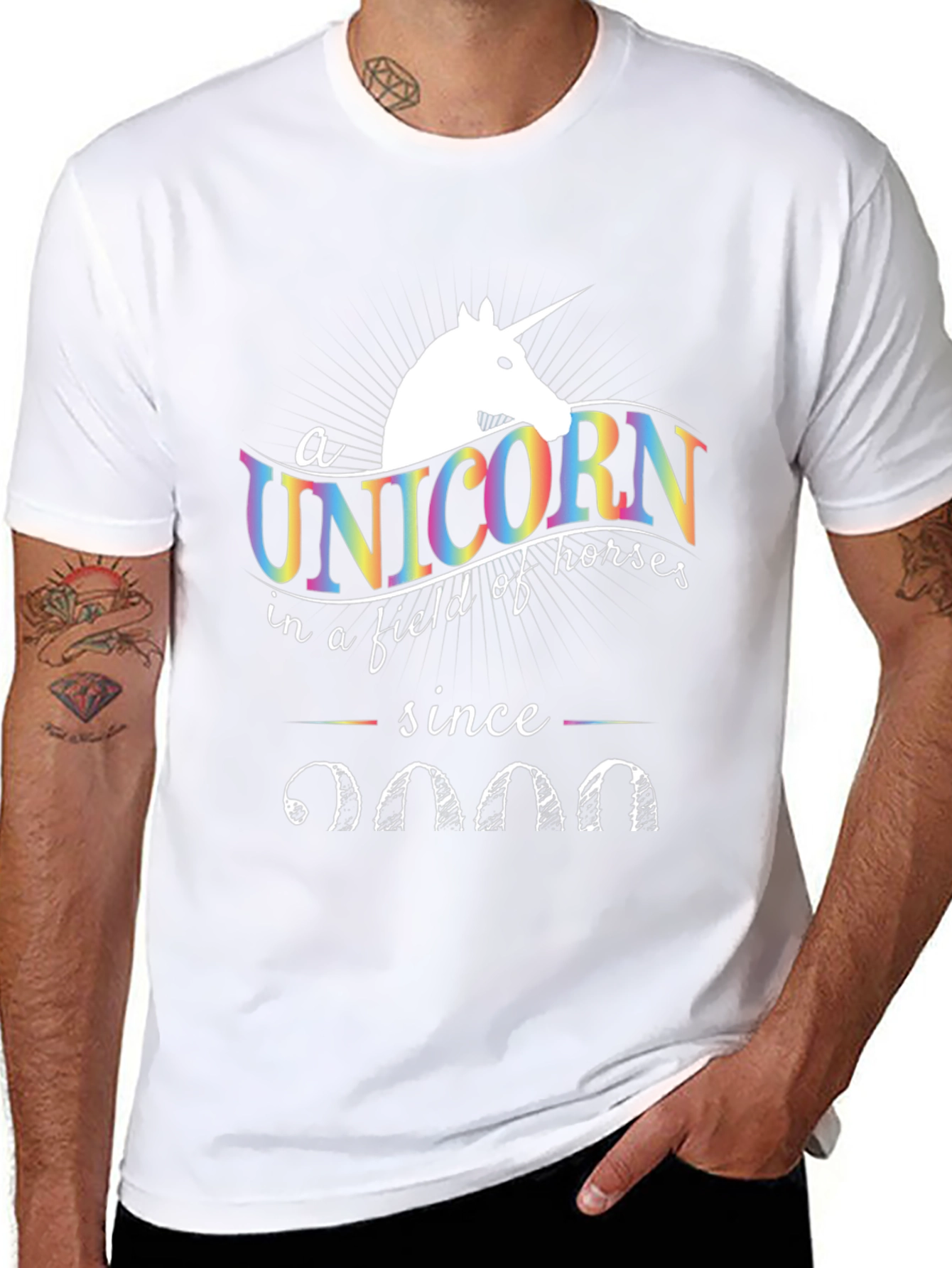 Unicorn Since Year T-Shirt