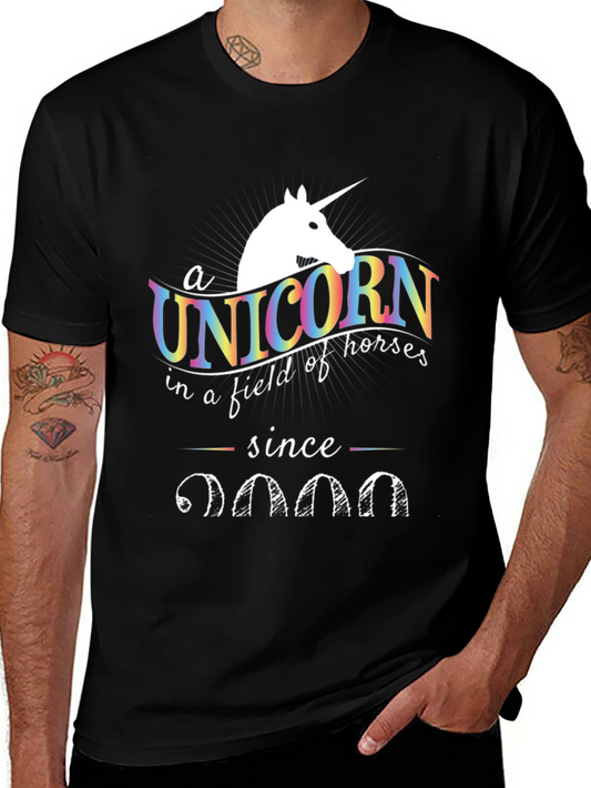 Unicorn Since Year T-Shirt