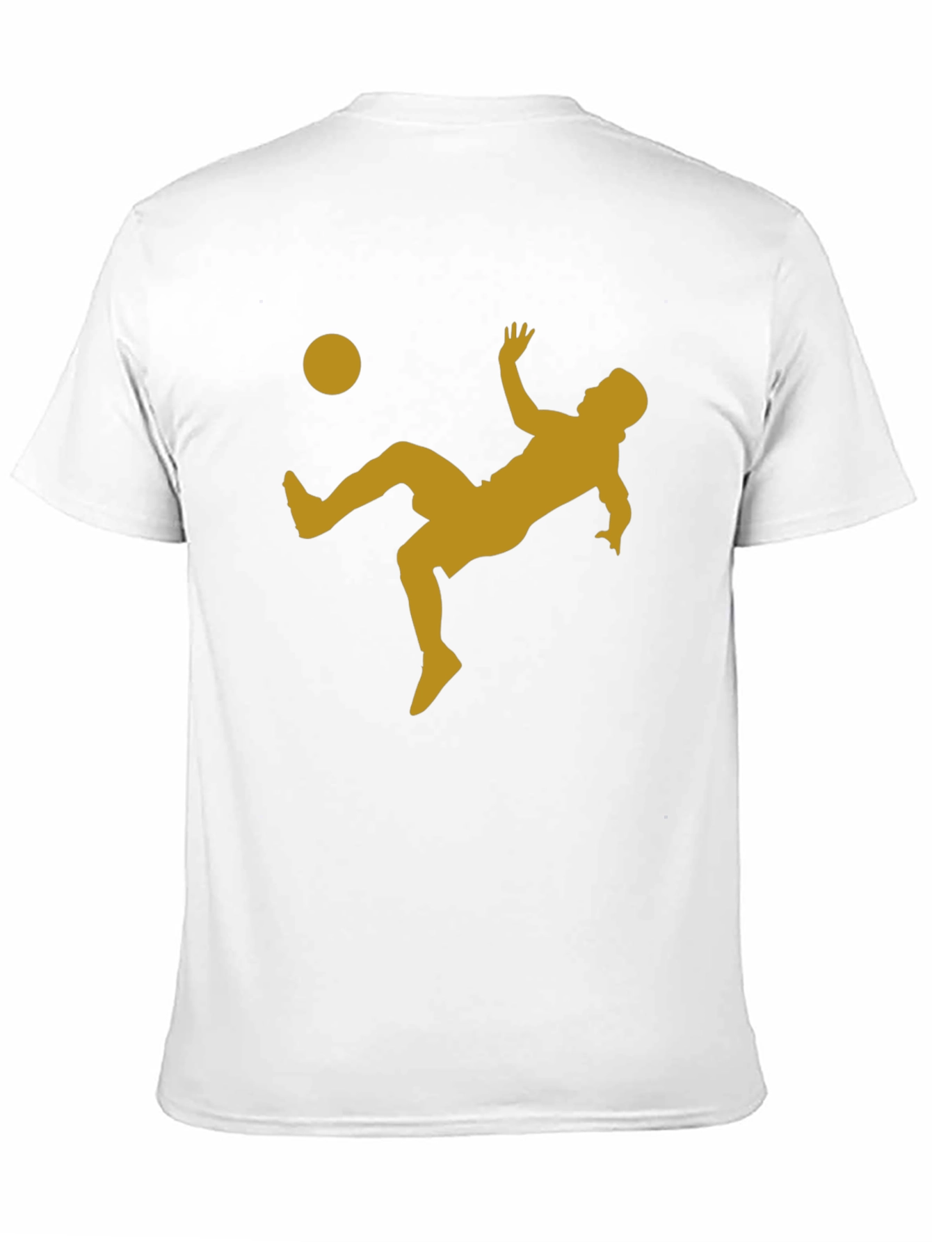 Soccer Bicycle Kick Graphic Tee - Black