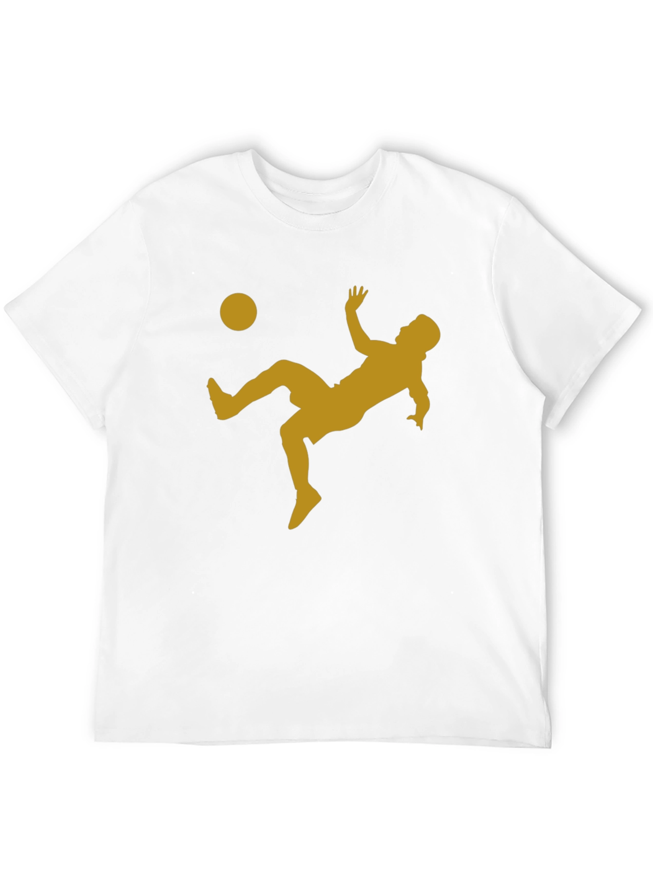 Soccer Bicycle Kick Graphic Tee - Black