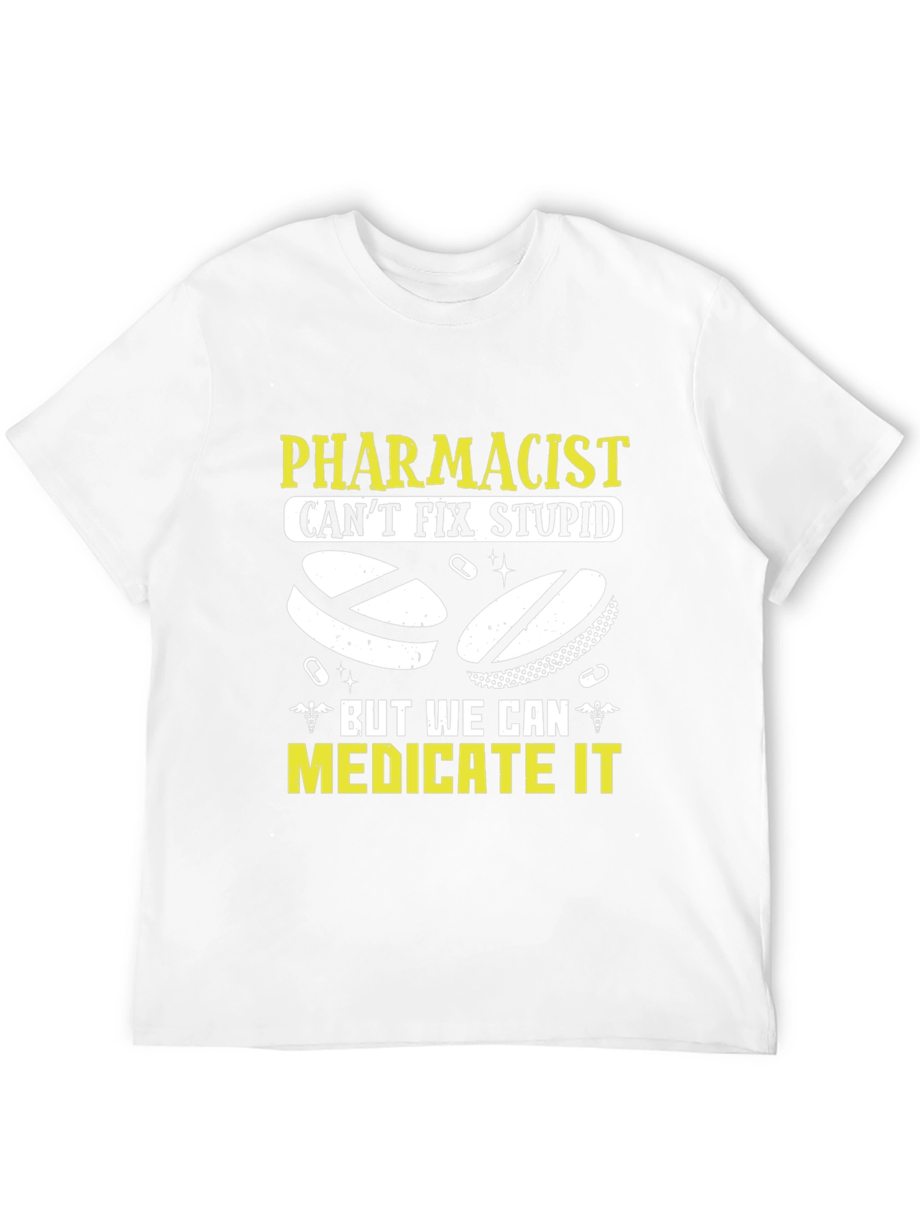 Pharmacist Medicate It Graphic Tee