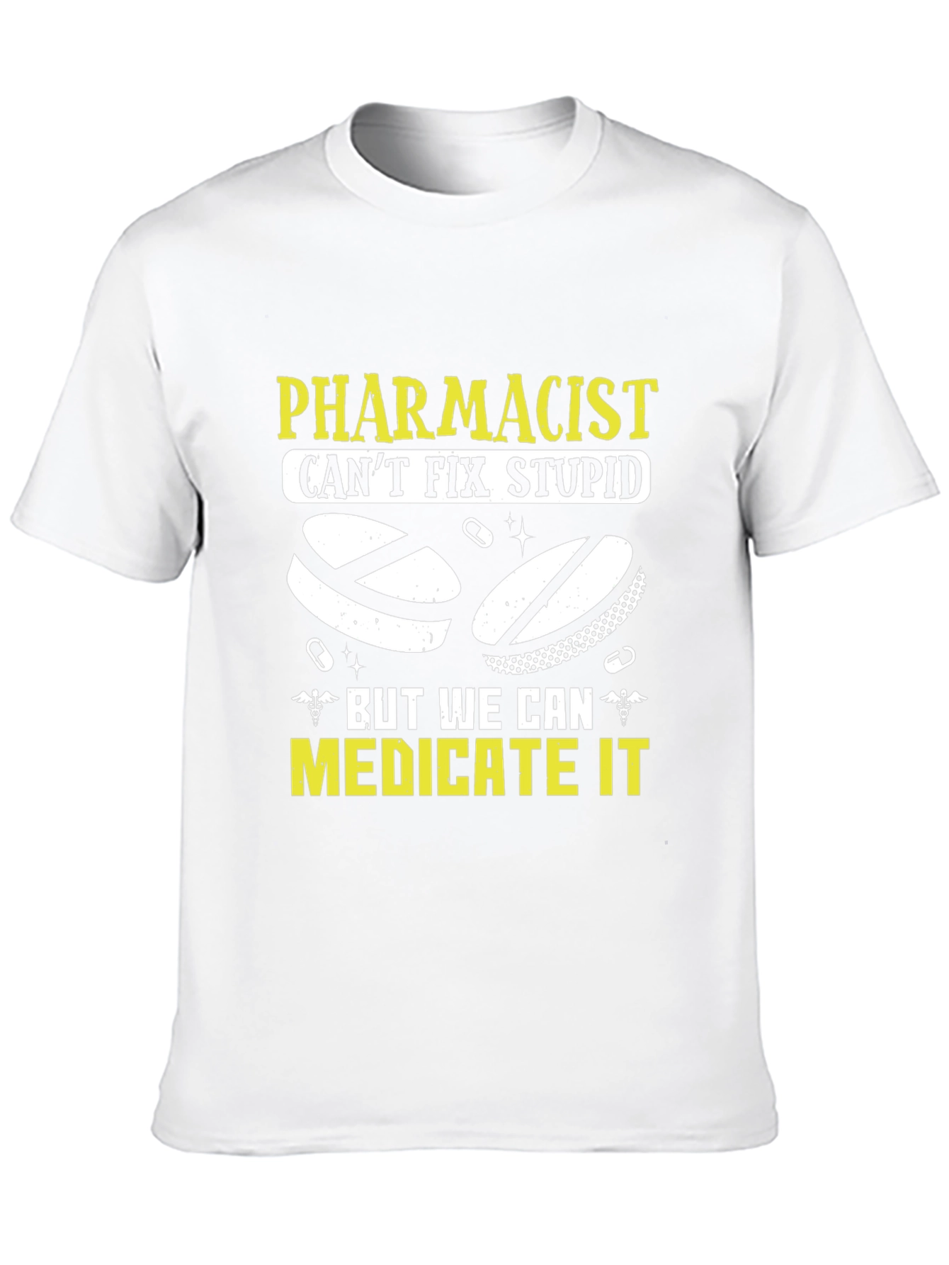 Pharmacist Medicate It Graphic Tee