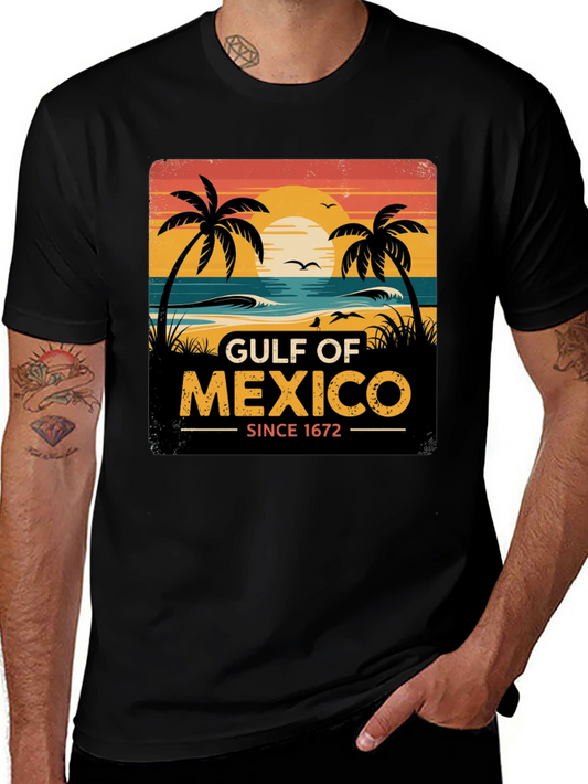 Gulf of Mexico Tee - Vintage Style