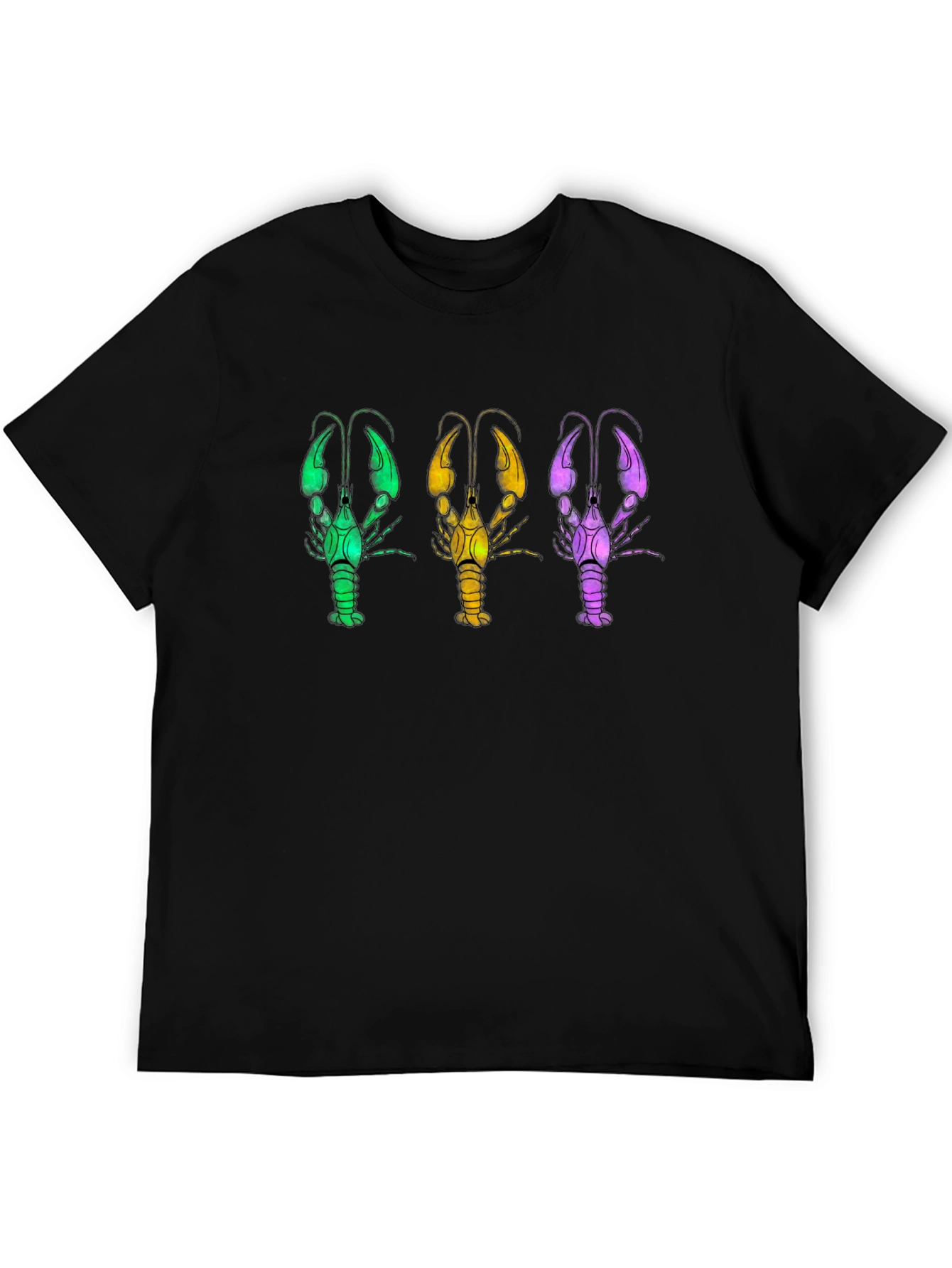Crawfish Trio T-Shirt - Bold Graphic Tee