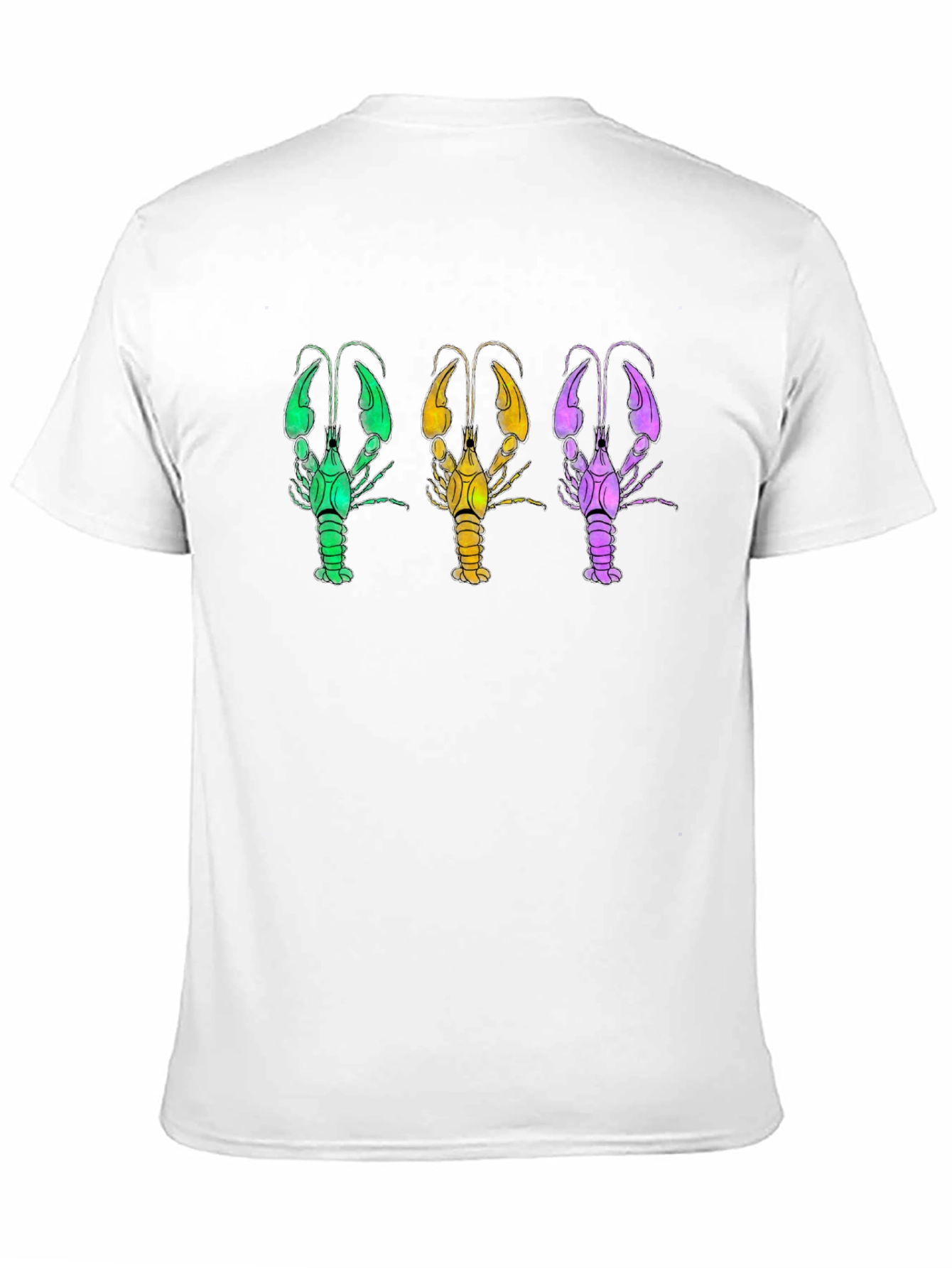 Crawfish Trio T-Shirt - Bold Graphic Tee