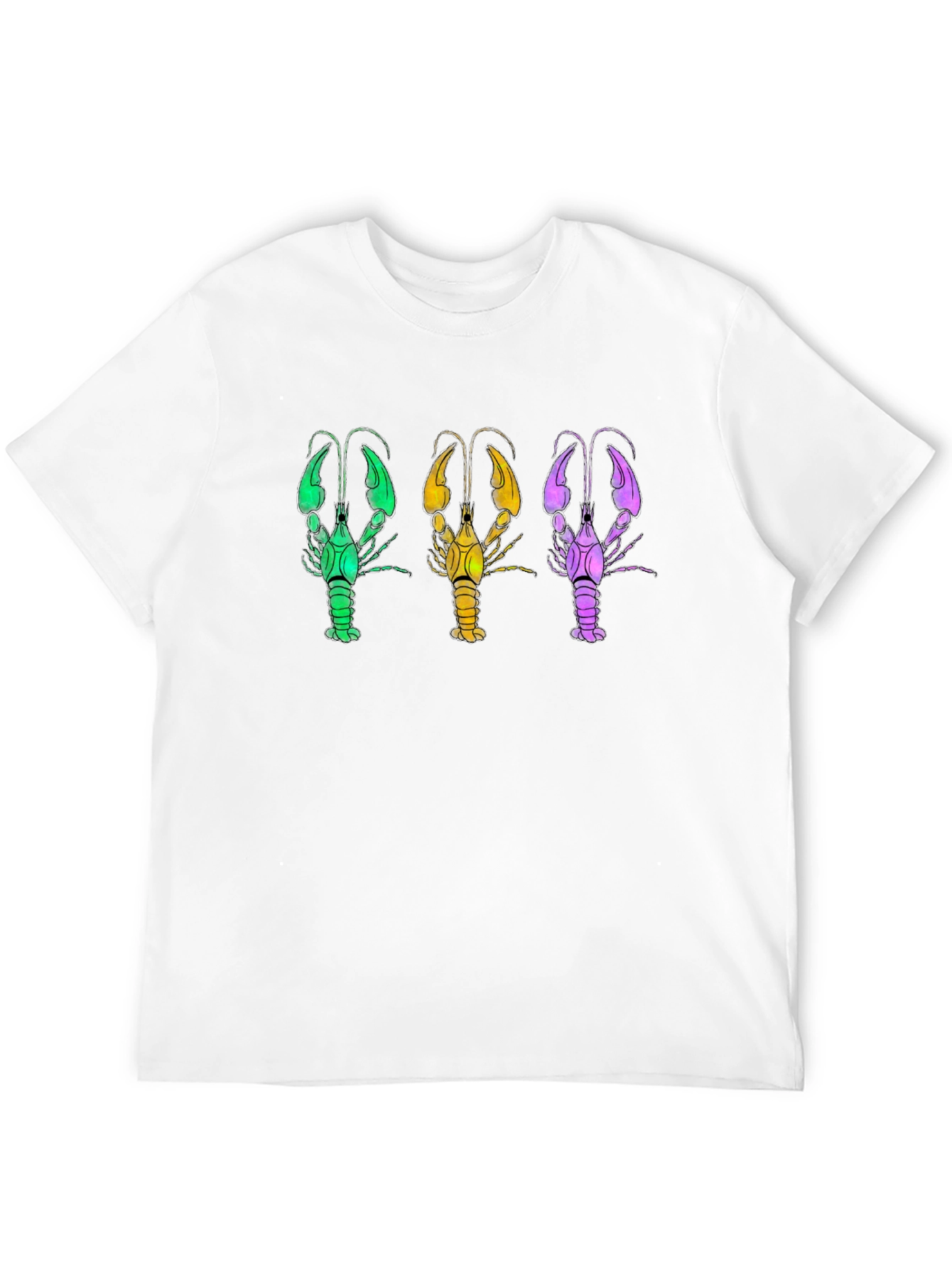 Crawfish Trio T-Shirt - Bold Graphic Tee