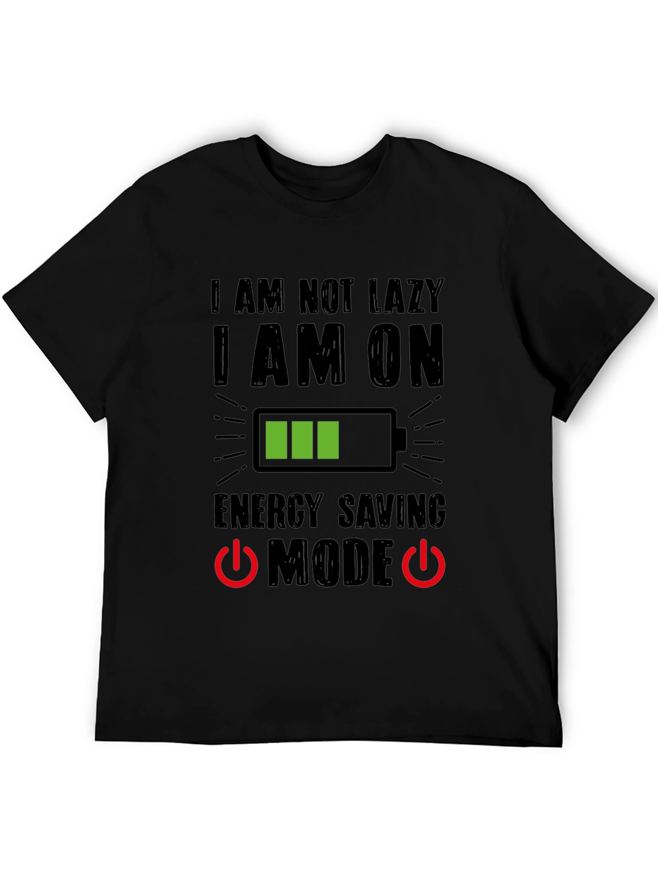 Energy Saving Mode Graphic Tee
