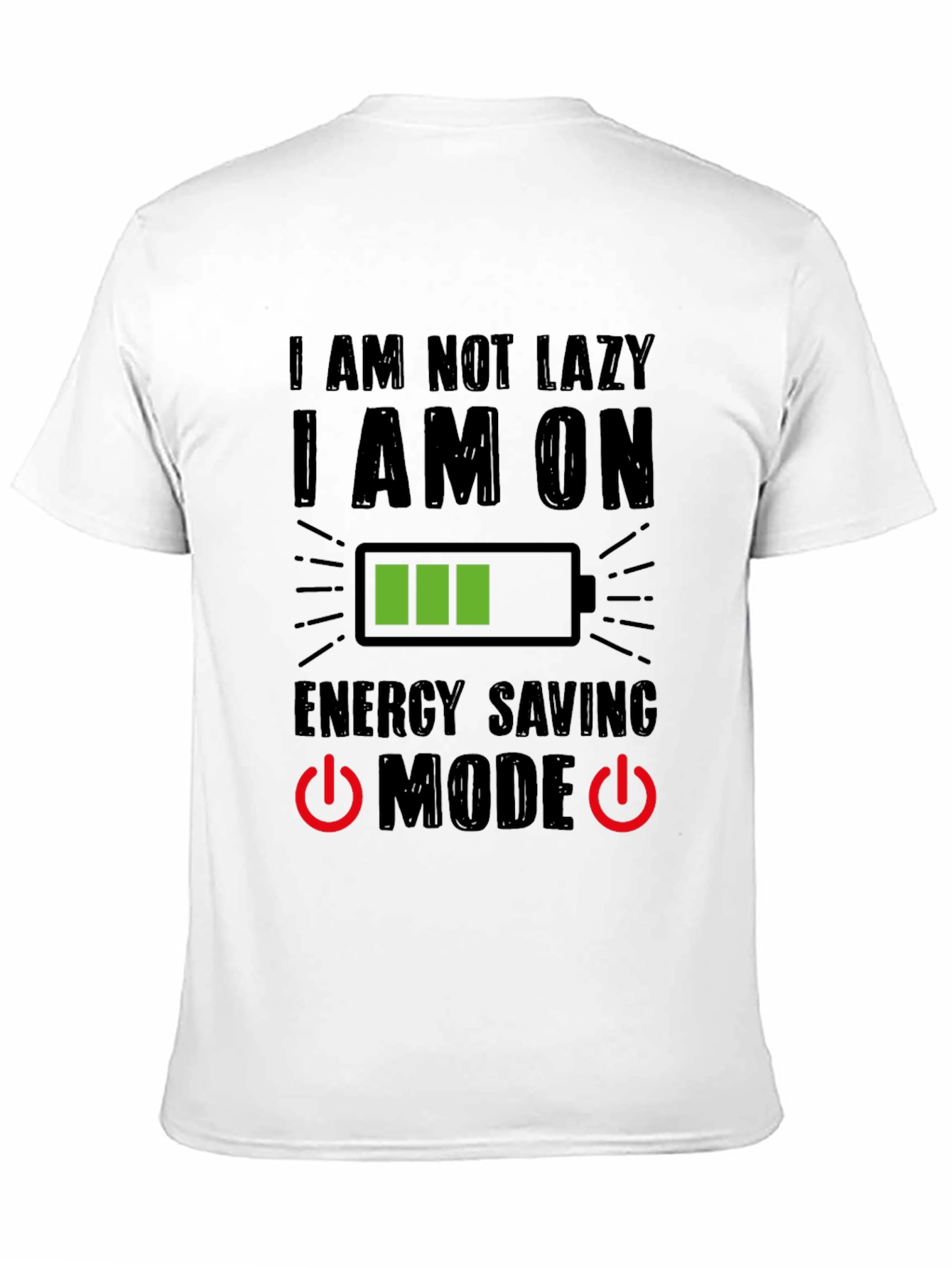 Energy Saving Mode Graphic Tee