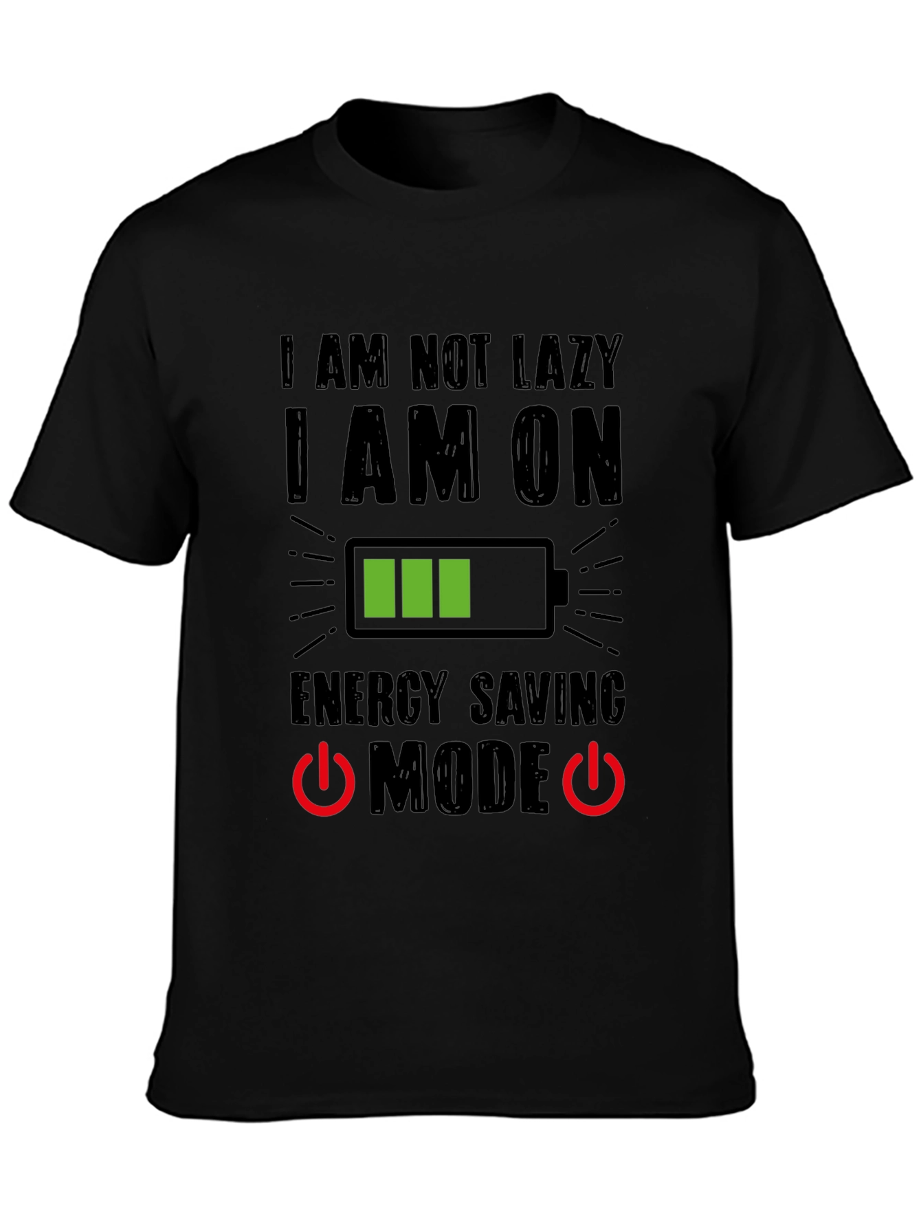 Energy Saving Mode Graphic Tee
