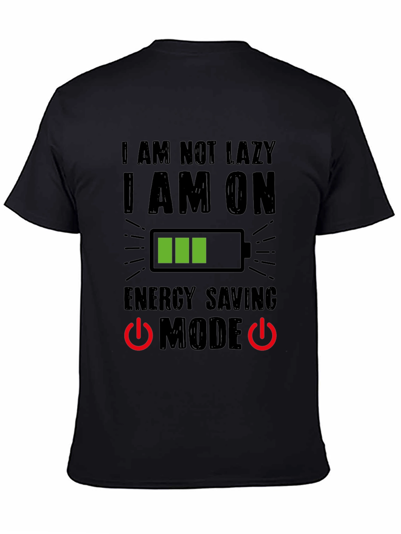 Energy Saving Mode Graphic Tee
