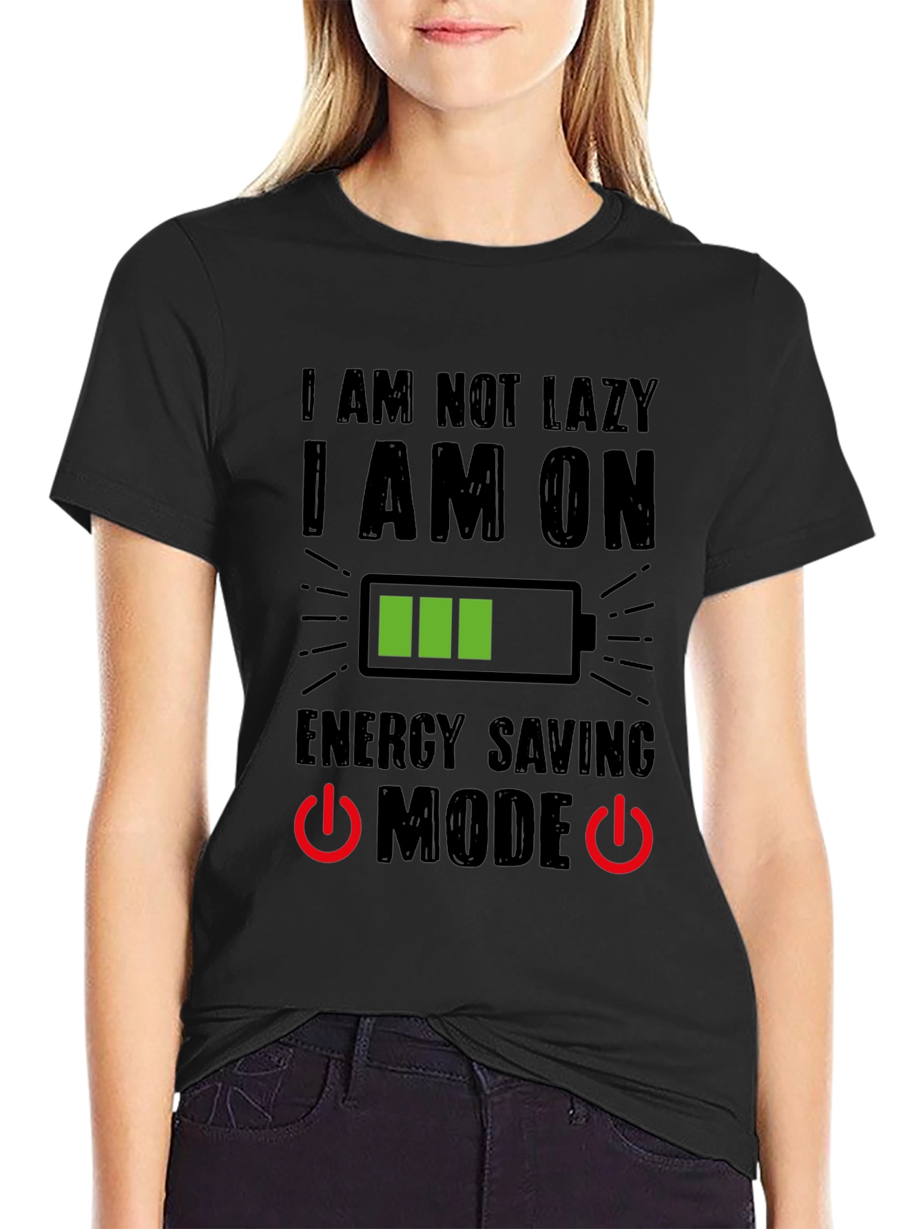 Energy Saving Mode Graphic Tee