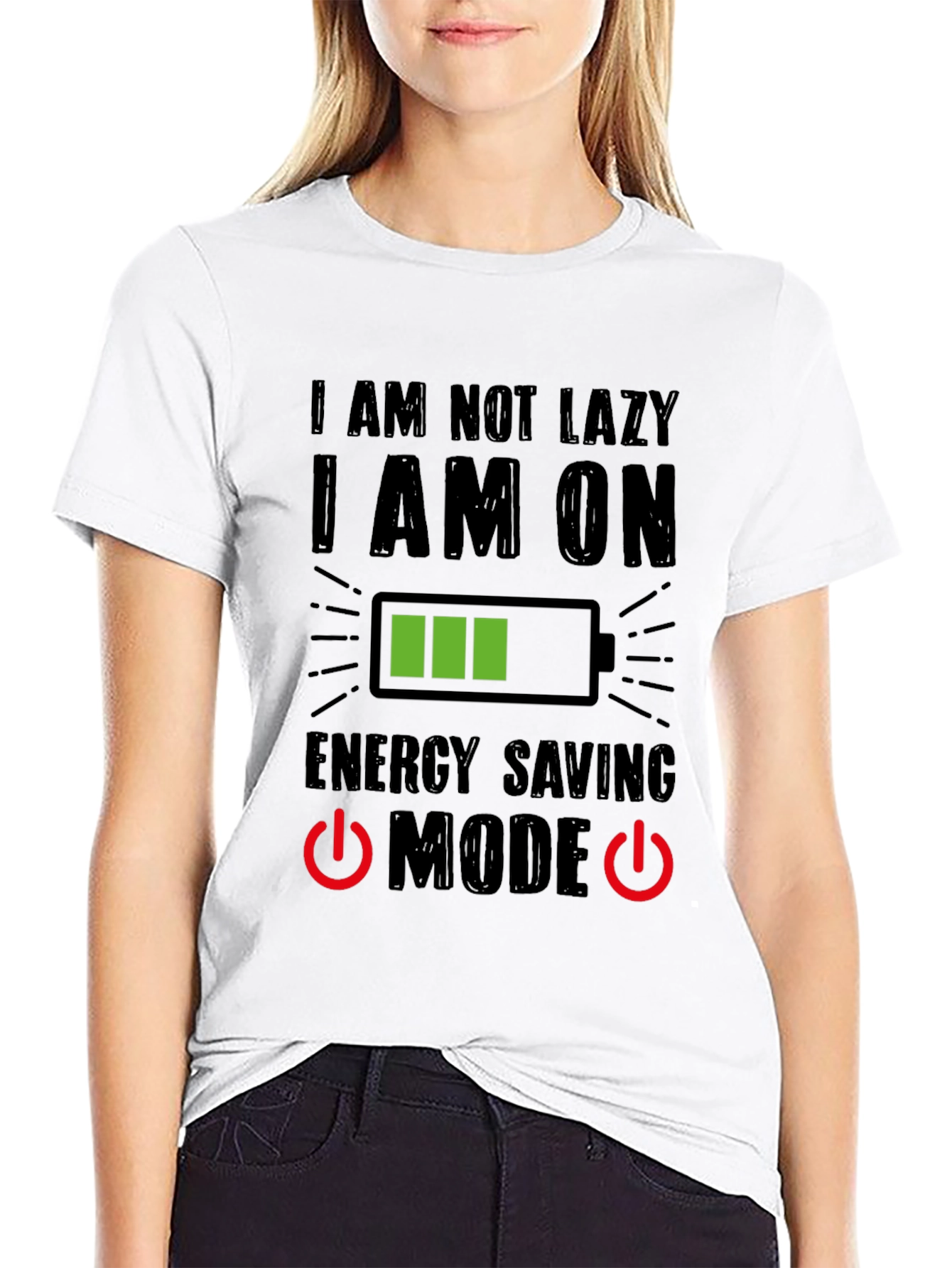 Energy Saving Mode Graphic Tee