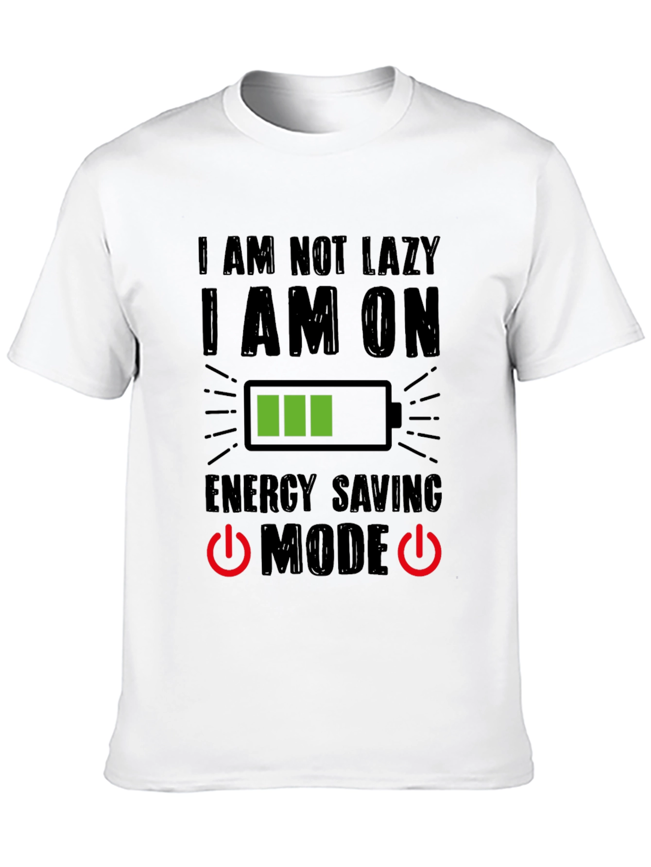 Energy Saving Mode Graphic Tee