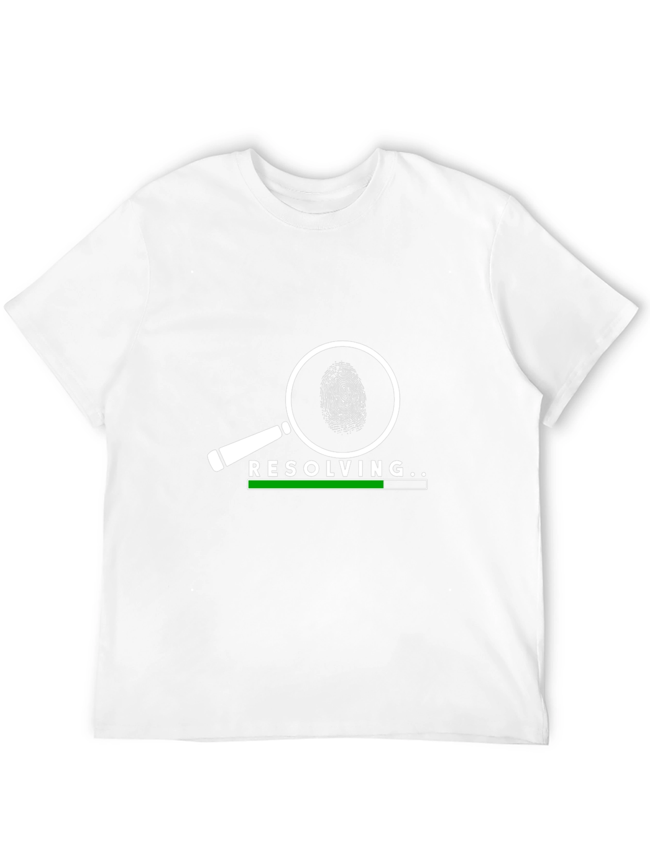 Resolving Fingerprint Graphic T-Shirt