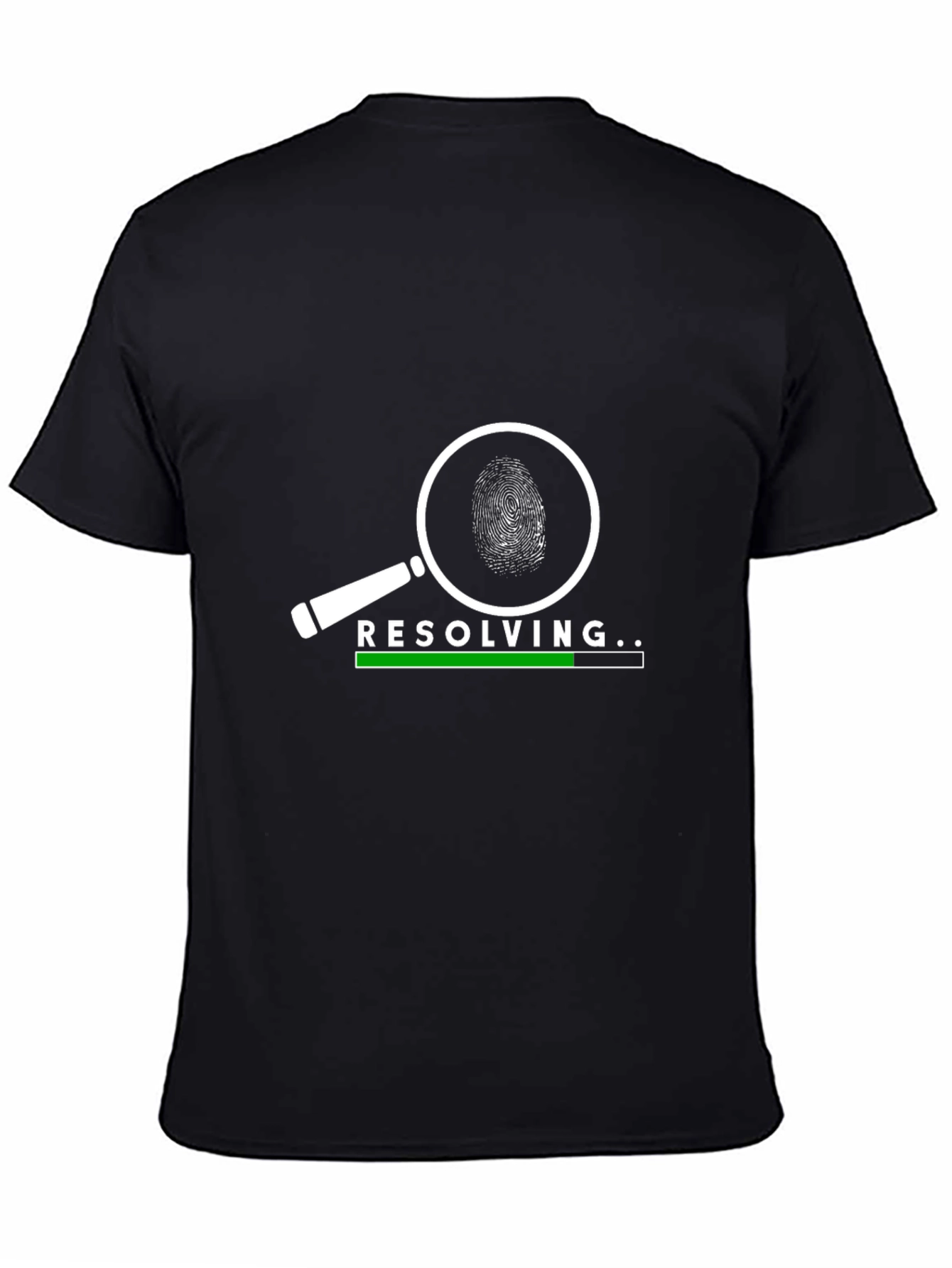 Resolving Fingerprint Graphic T-Shirt