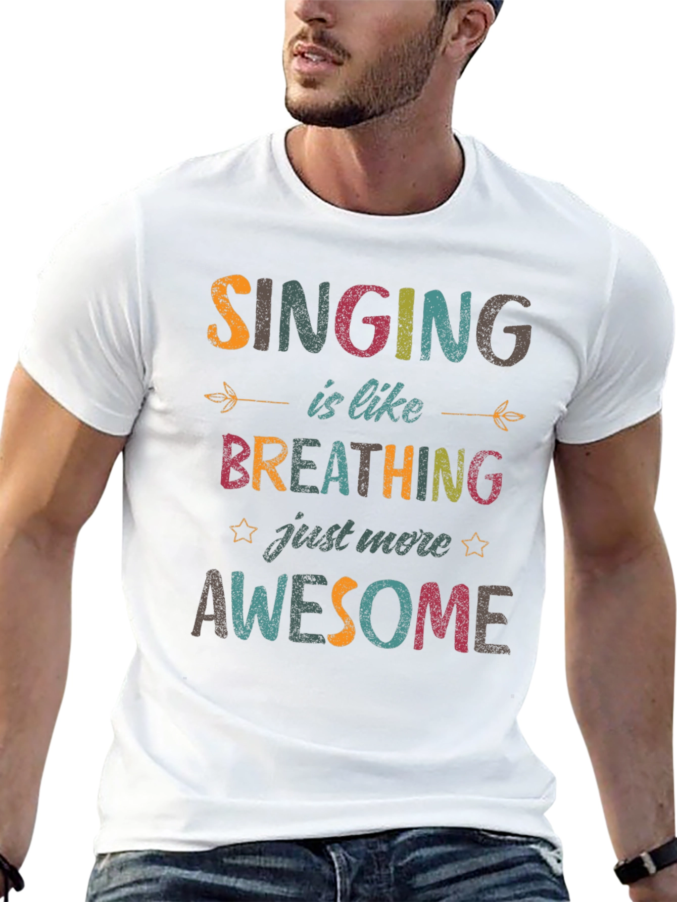 Singing is Like Breathing T-Shirt