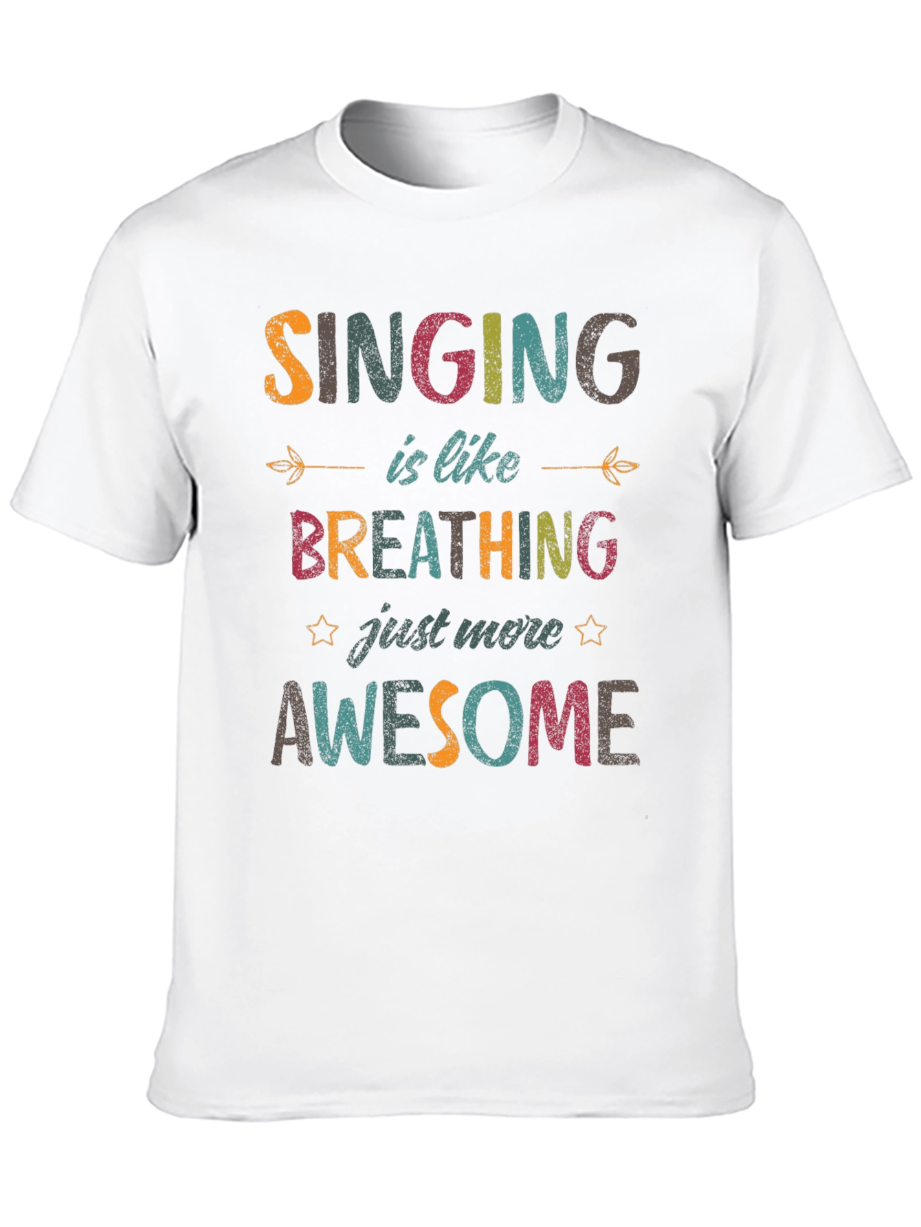 Singing is Like Breathing T-Shirt
