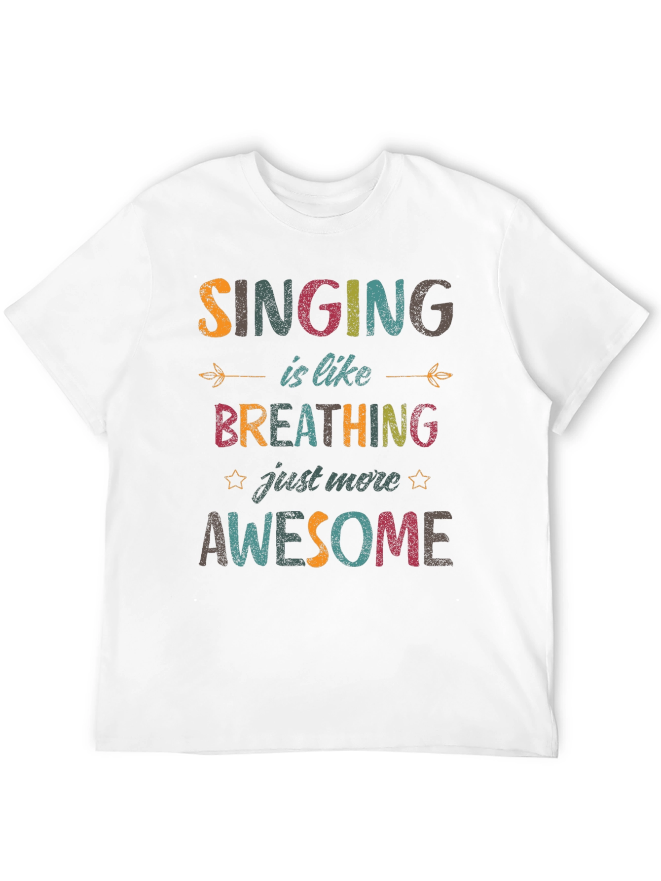 Singing is Like Breathing T-Shirt