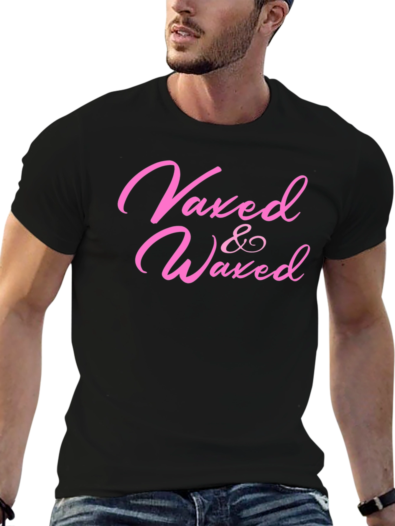 Vaxed & Waxed T-Shirt - Funny Vaccine Tee