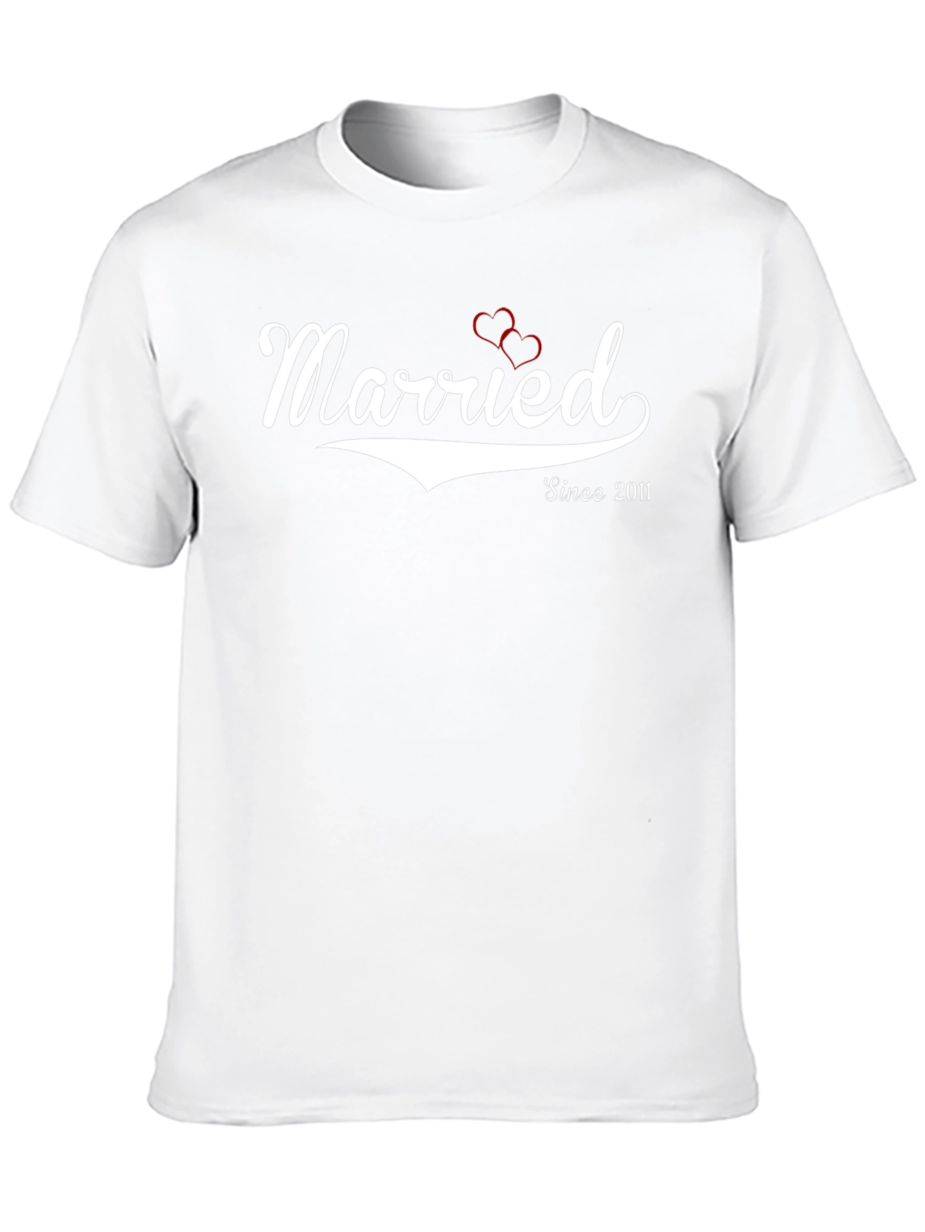 Married Since 2011 Graphic Tee - Anniversary Gift