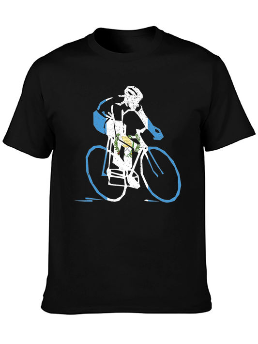 Guatemala Flag Cycling T-Shirt