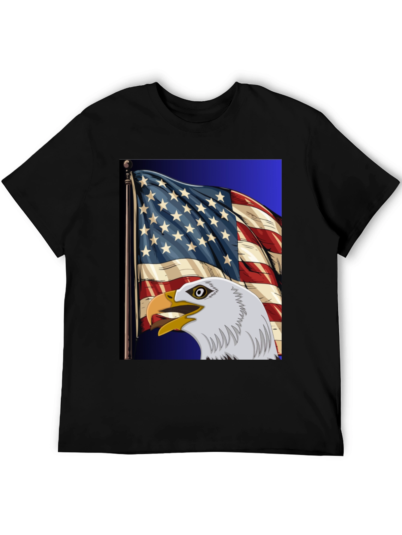 American Pride Eagle Graphic Tee