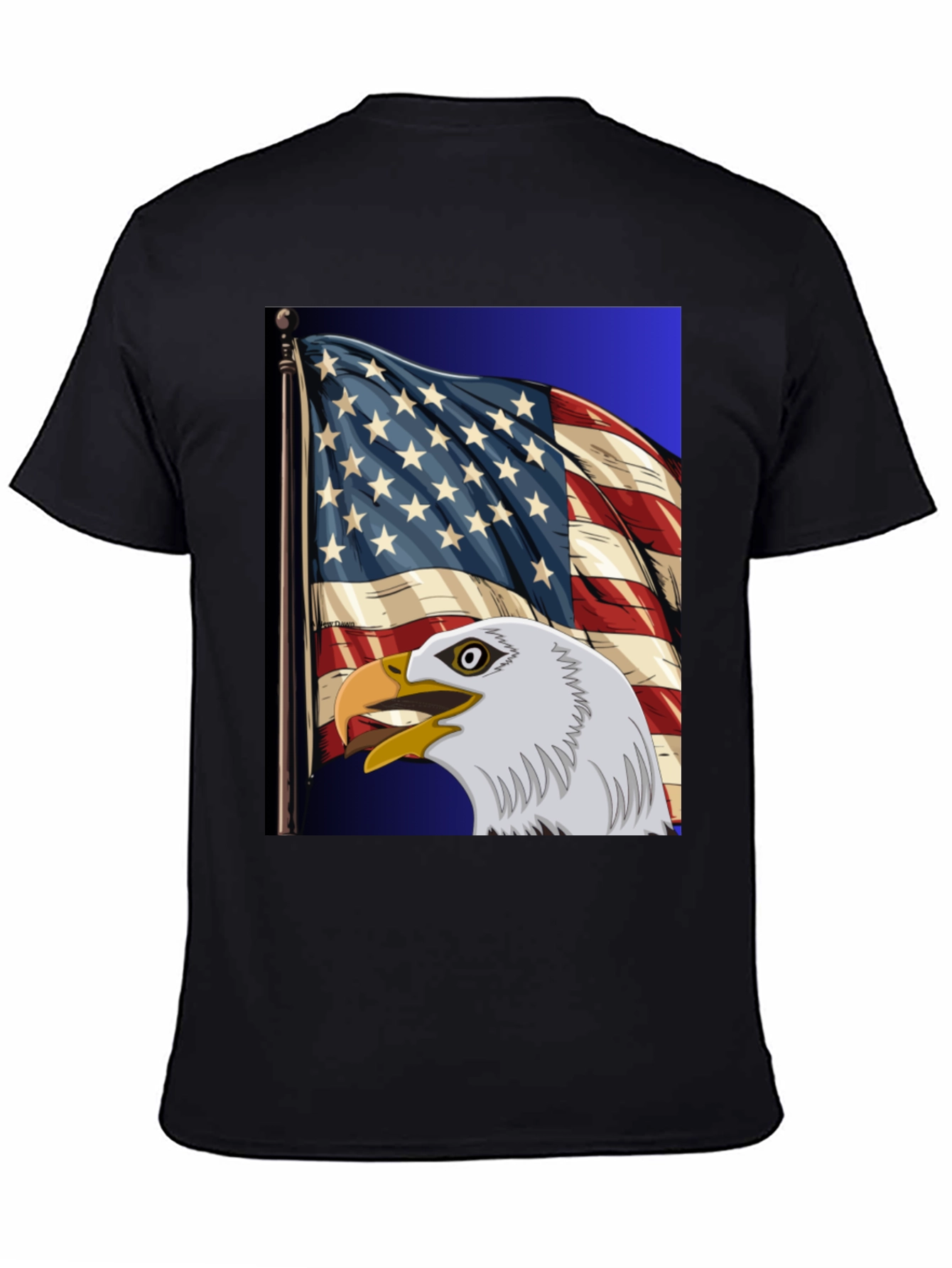 American Pride Eagle Graphic Tee