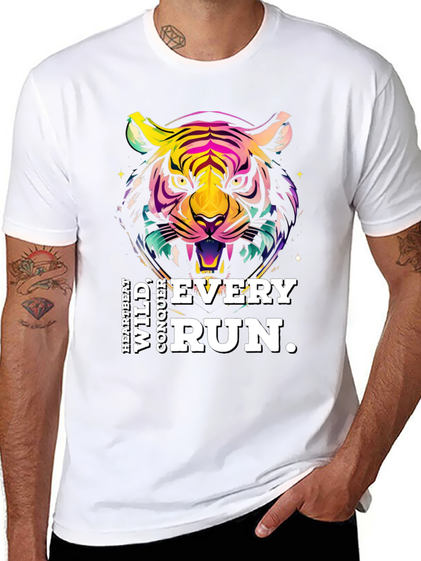 Wild Run Tiger Graphic Tee