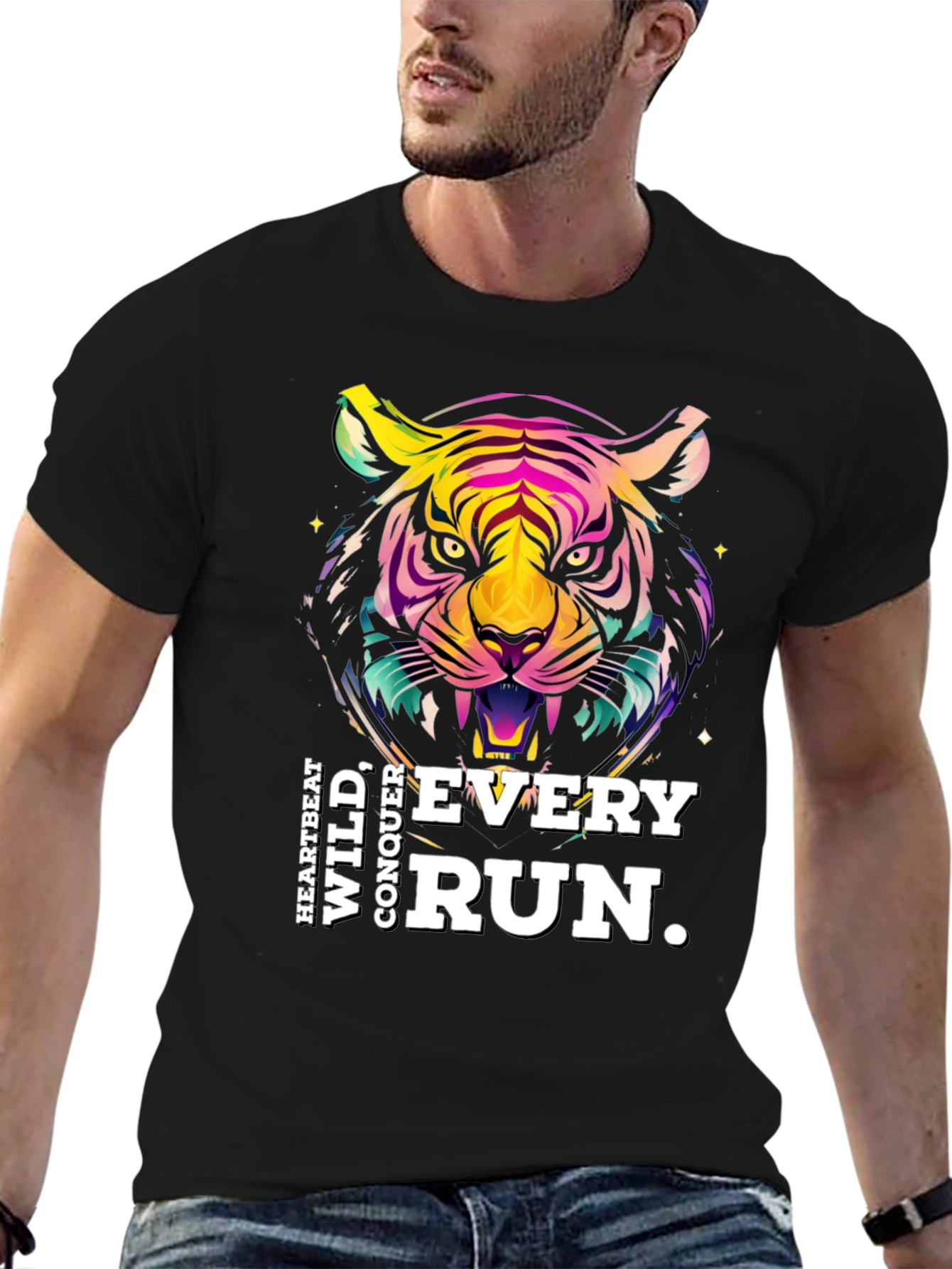 Wild Run Tiger Graphic Tee
