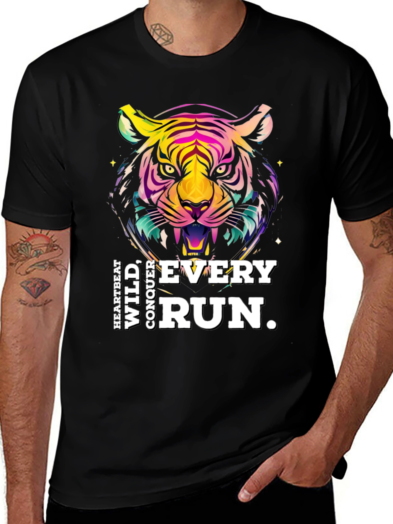 Wild Run Tiger Graphic Tee
