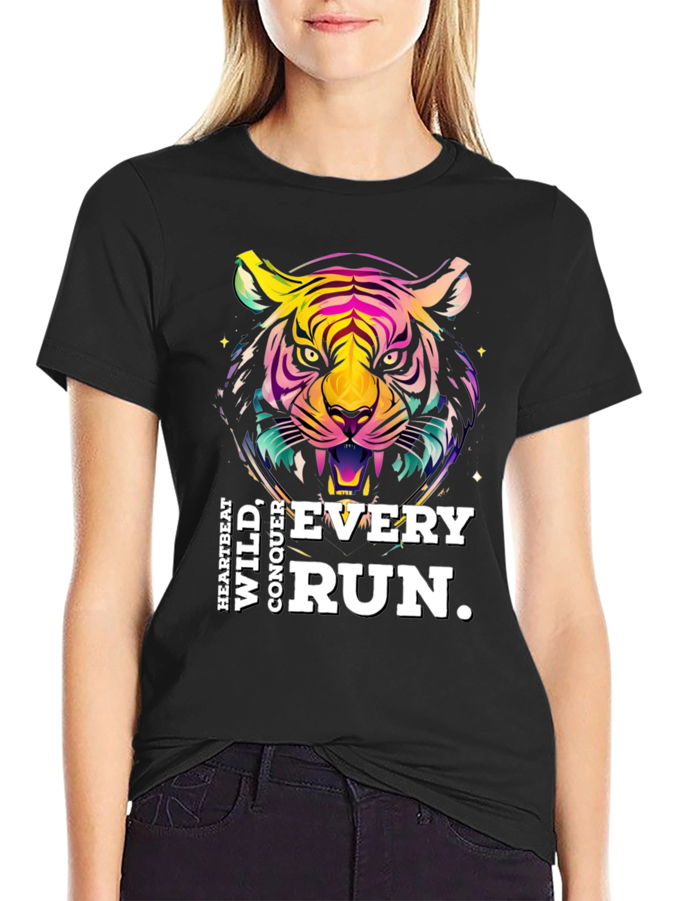 Wild Run Tiger Graphic Tee