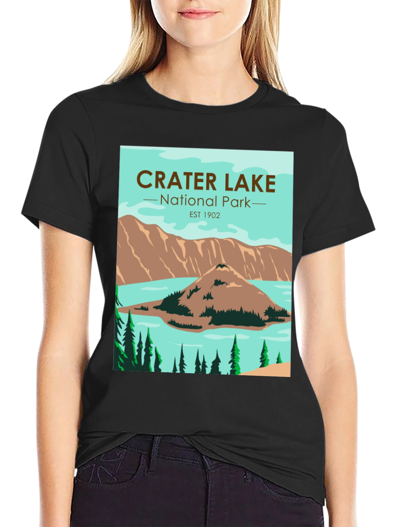 Crater Lake National Park Graphic Tee
