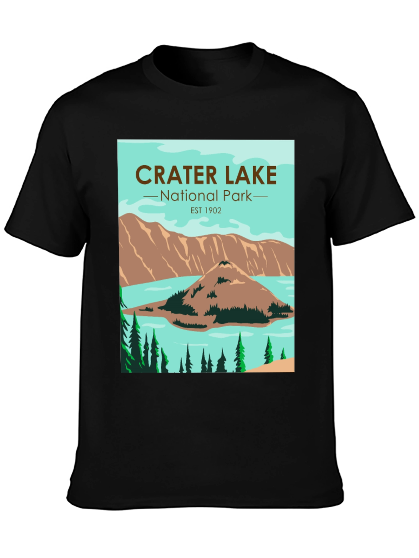 Crater Lake National Park Graphic Tee