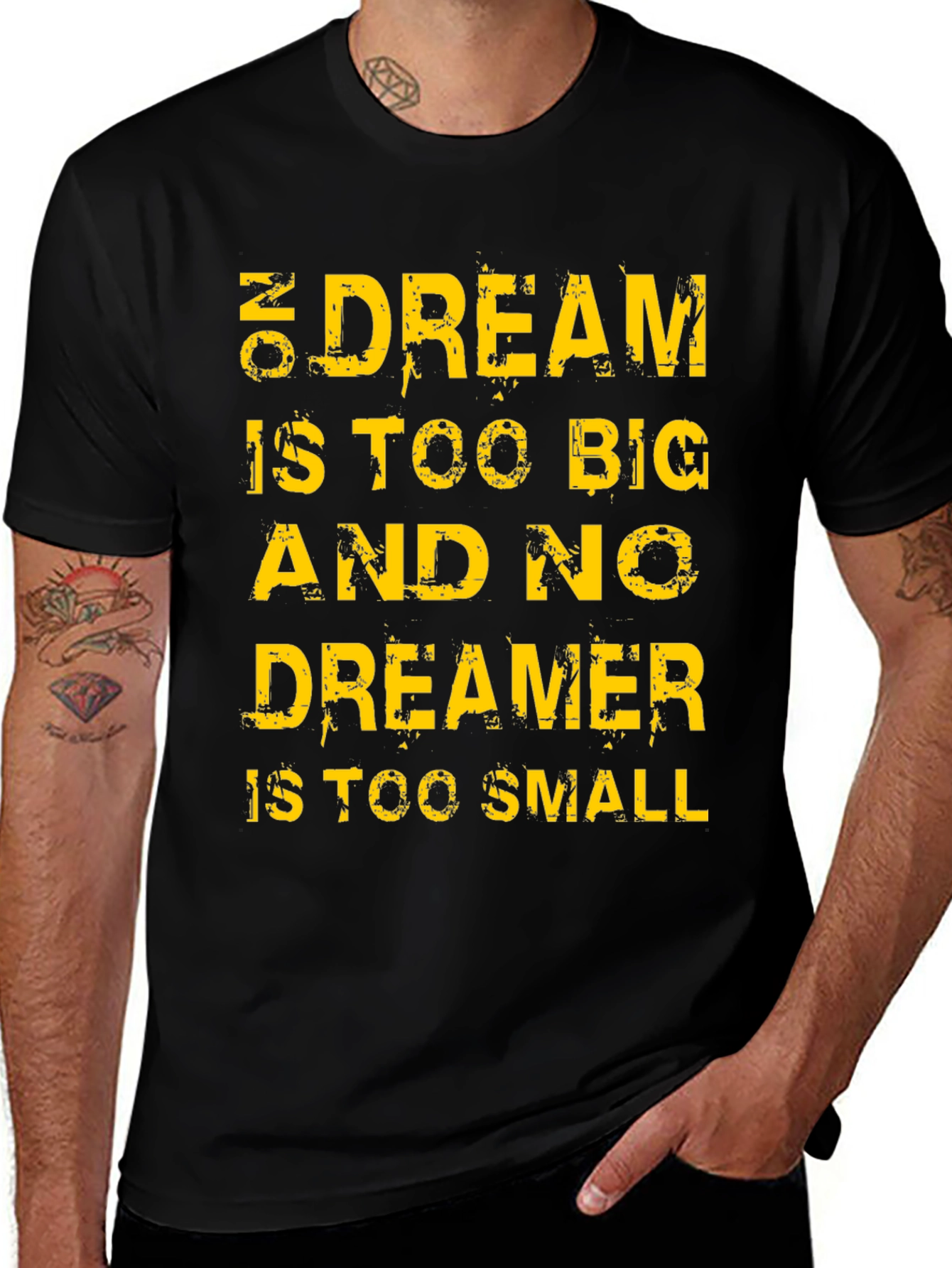 Motivational T-Shirt: Dream Big Dreamer