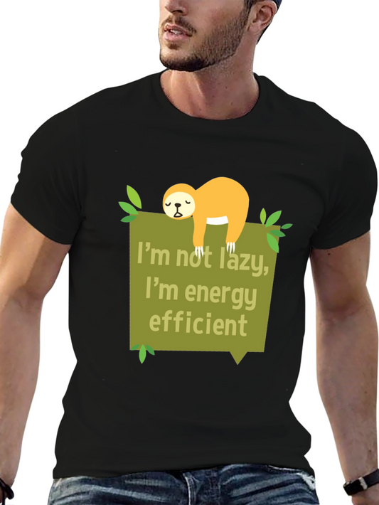 Energy Efficient Sloth T-Shirt
