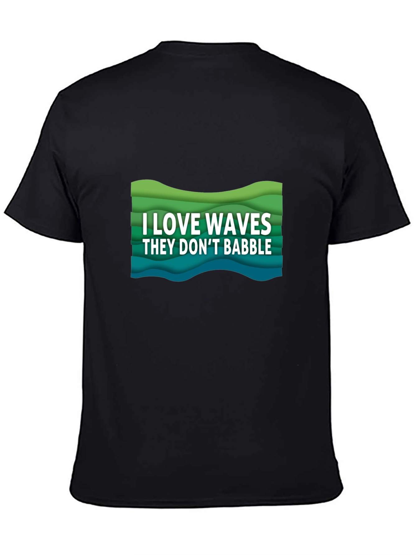 I Love Waves Graphic Tee