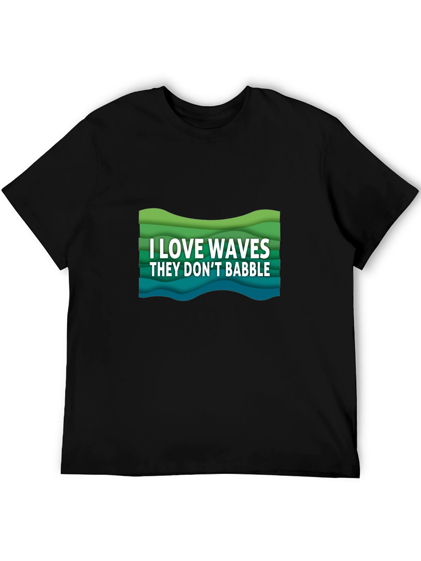 I Love Waves Graphic Tee