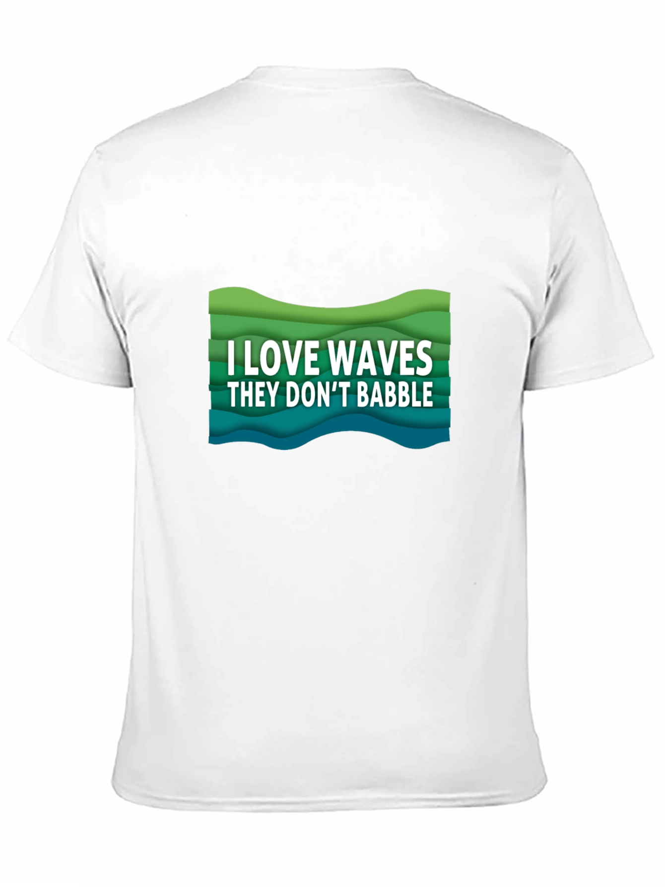 I Love Waves Graphic Tee