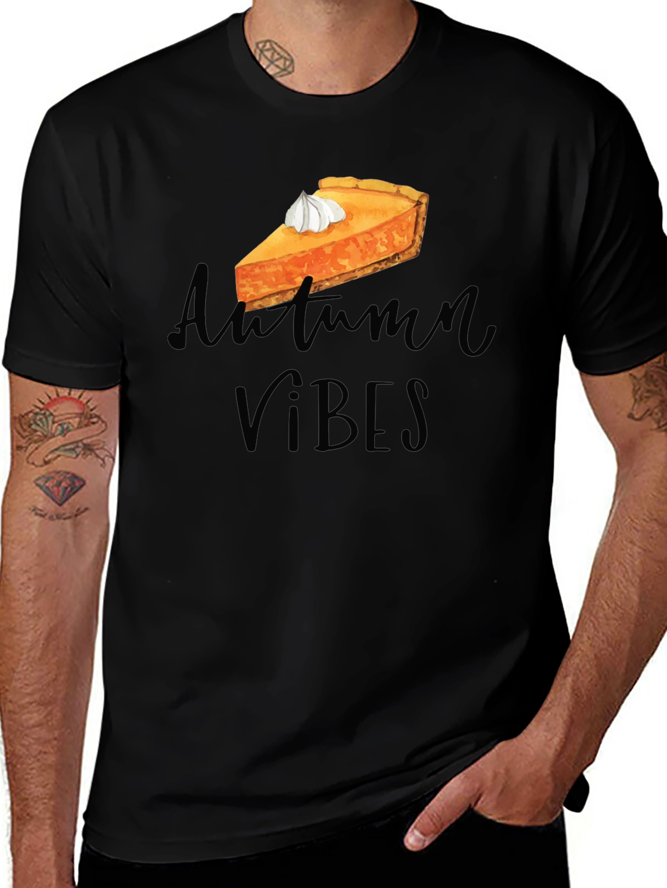 Autumn Vibes Pumpkin Pie T-Shirt