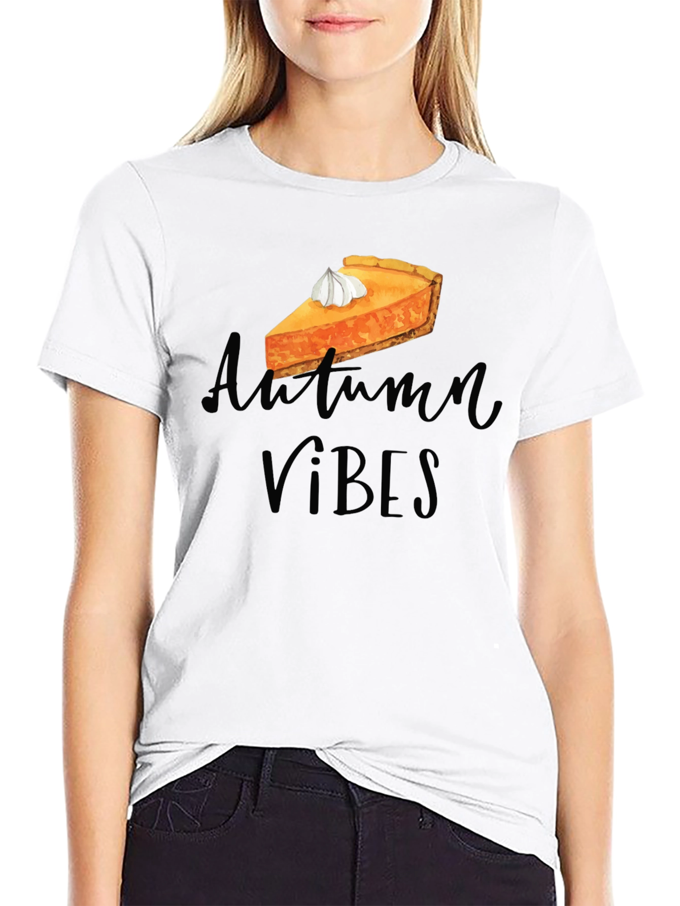Autumn Vibes Pumpkin Pie T-Shirt
