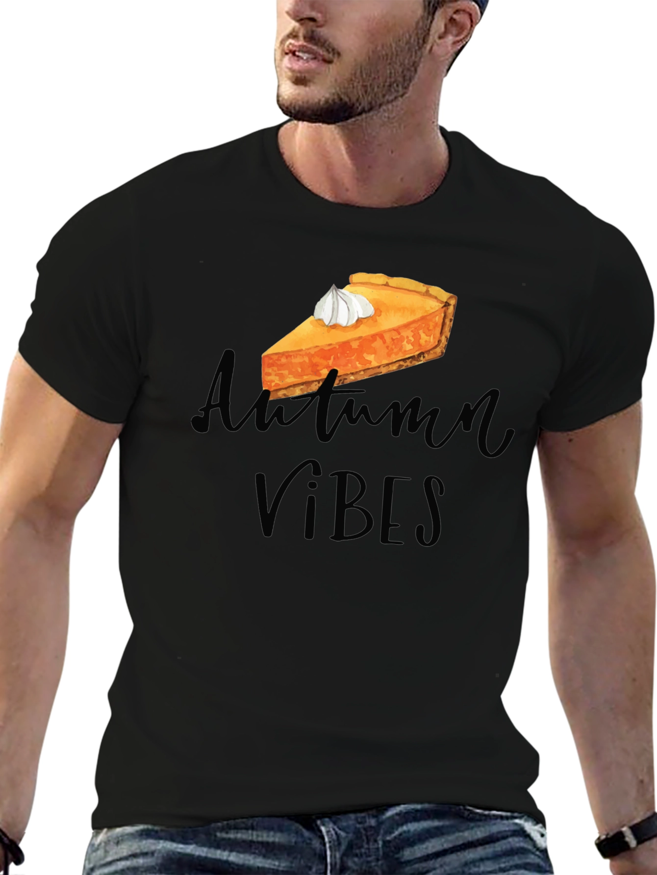 Autumn Vibes Pumpkin Pie T-Shirt