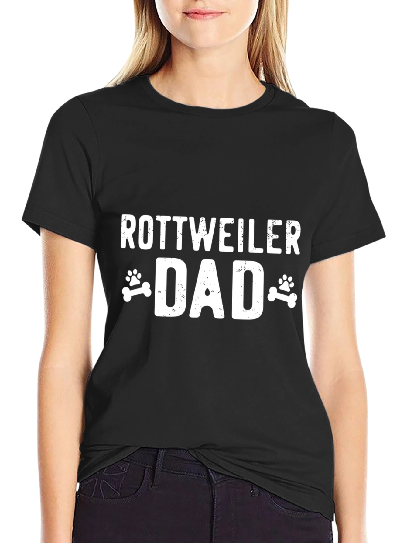Rottweiler Dad T-Shirt - Dog Lover Gift