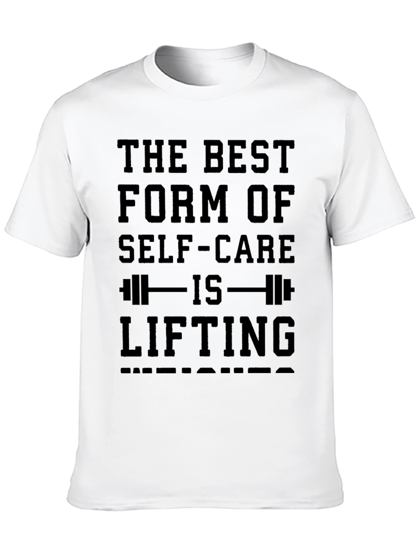 The Best Form of Self-Care Black T-Shirt
